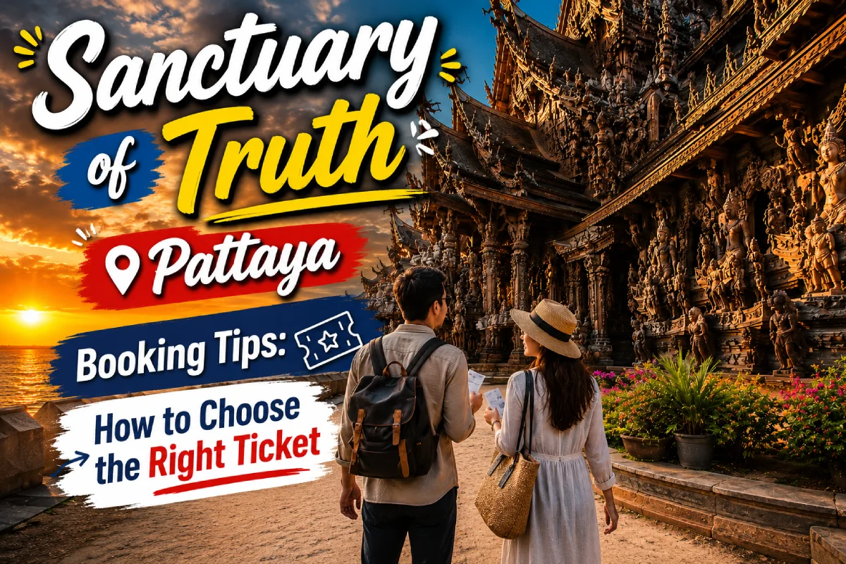 Подробнее о статье Sanctuary of Truth Pattaya Booking Tips: How to Choose the Right Ticket