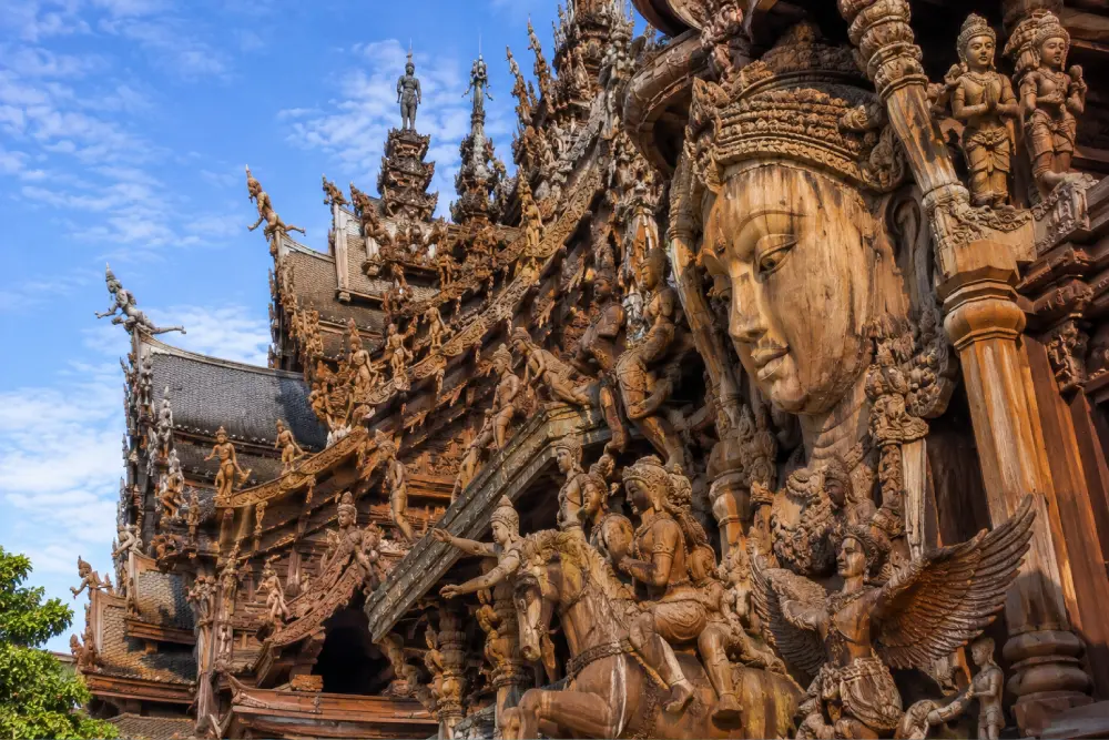 It Is Built Entirely from Wood