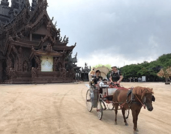 The Sanctuary Of Truth Carriage Ride Museum Spot