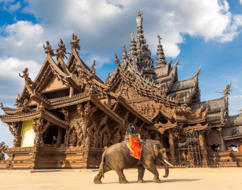 The Sanctuary Of Truth Elephant Ride